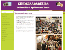 Tablet Screenshot of eindejaarsbeurs.nl